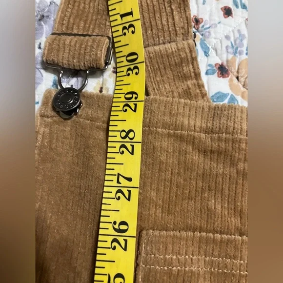 Umgee Tan Corduroy Overall Dress - Picture 7 of 7